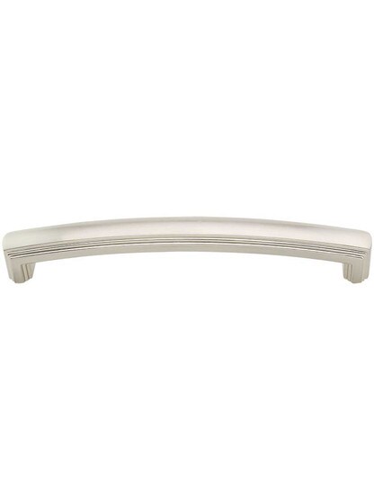 Delgado Cabinet Pull - 6 1/4 inch Center-to-Center in Satin Nickel.